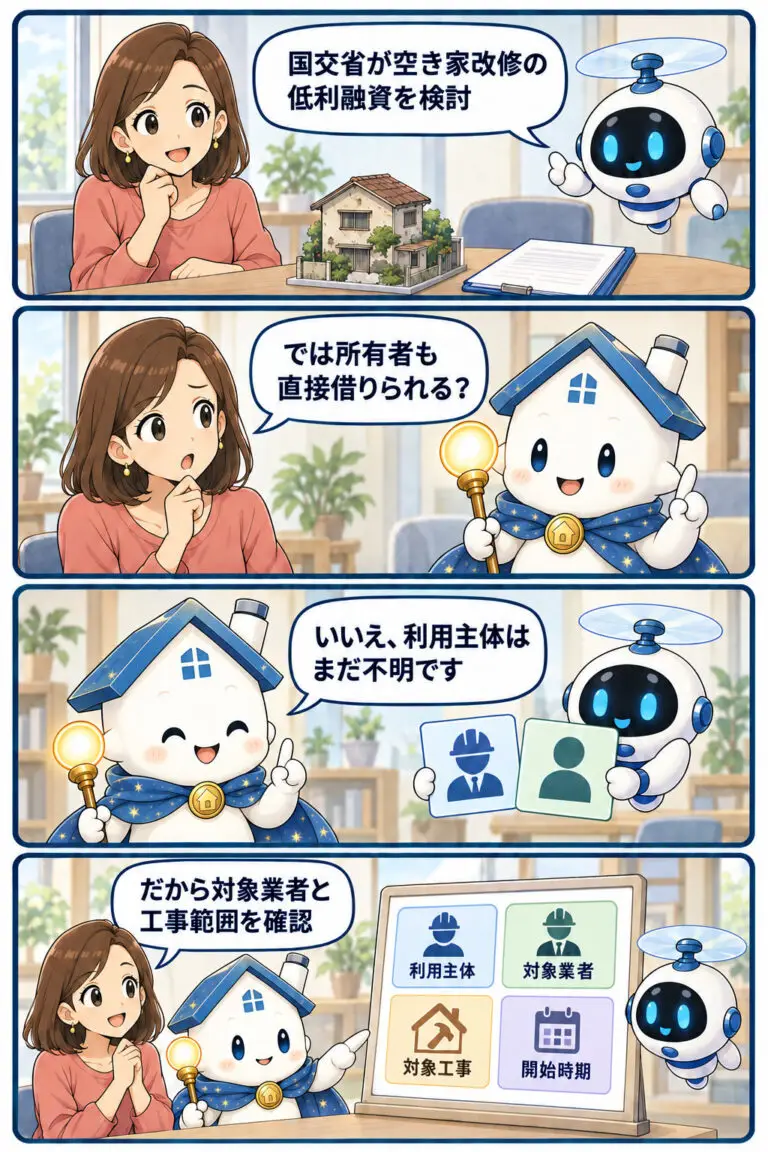 akiya-renovation-low-interest-loan-manga