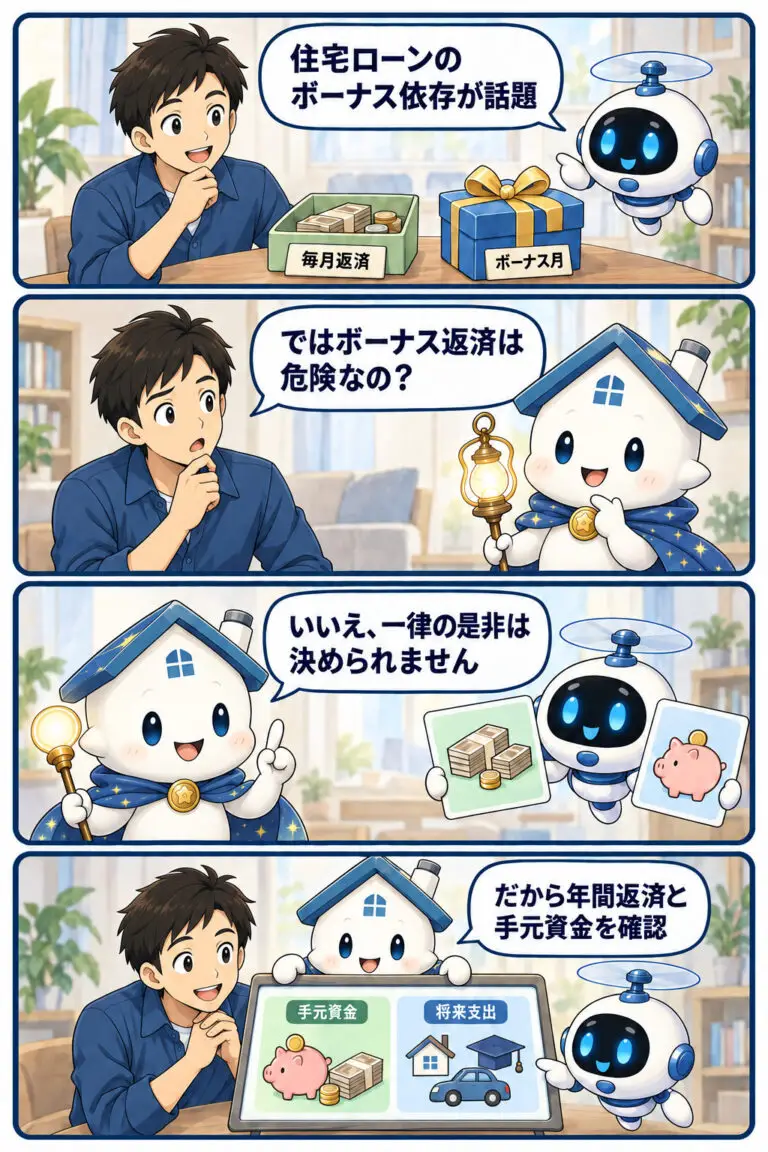 home-loan-bonus-repayment-household-budget-manga